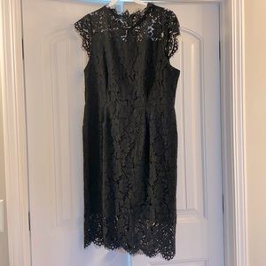 Boutique LBD with lace detail